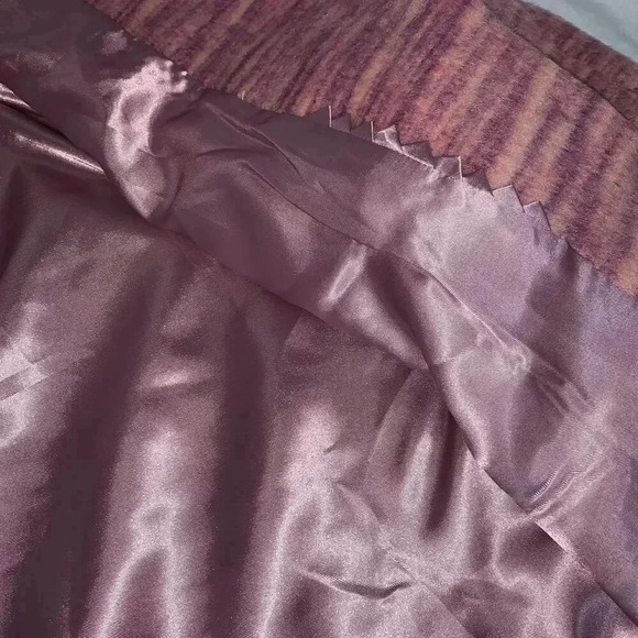 Womens XINVIGE Tweed Drapey BLAZER Jacket Pink SIZE XL PETITE, CASUAL STYLE. - Picture 11 of 13